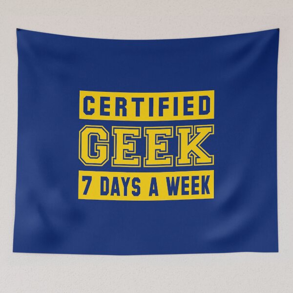 Item preview, Certified Geek Seven Days A Week - WAP Parody designed and sold by 4wordsmovement.