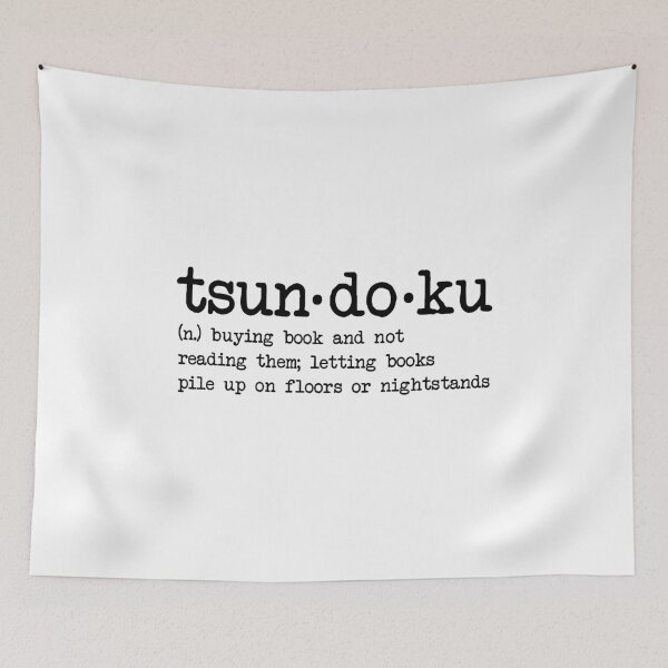 Item preview, Tsundoku Buying Books And Not Reading Them designed and sold by dreamy11.