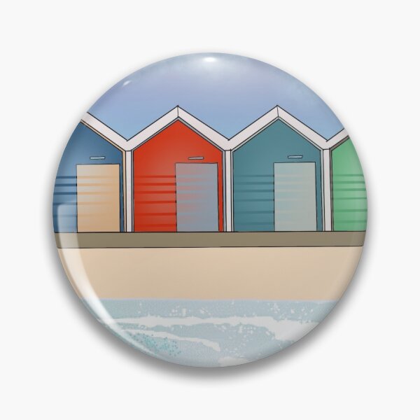 Item preview, Beach Huts at Blyth designed and sold by Claire Glendenning.