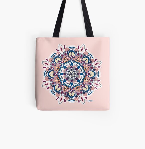 Mandala All Over Print Tote Bag
