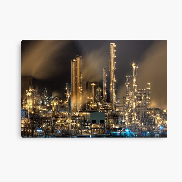 Grangemouth Refinery (2) Metal Print