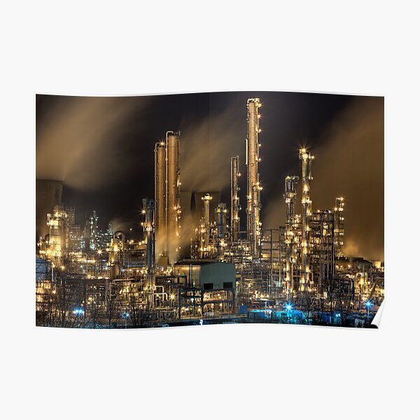 Grangemouth Refinery (2) Poster