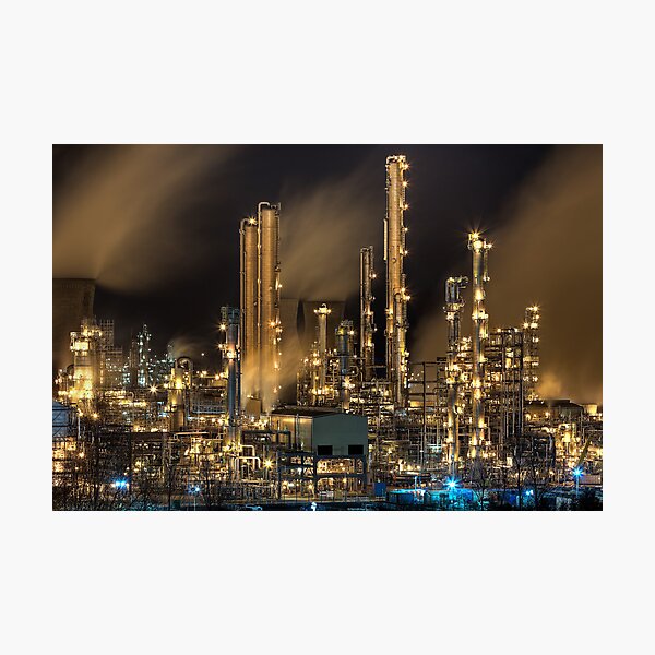 Grangemouth Refinery (2) Photographic Print