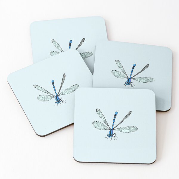 Item preview, Odonata - Coenagrionidae (common blue damselfly) designed and sold by PrettyPolistes.