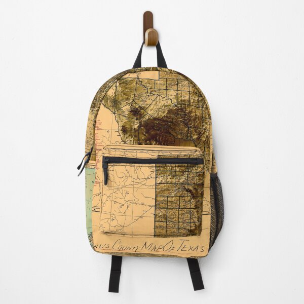 Item preview, 1929 Texas Relief Map 3D digitally-rendered designed and sold by ThinkAboutMaps.