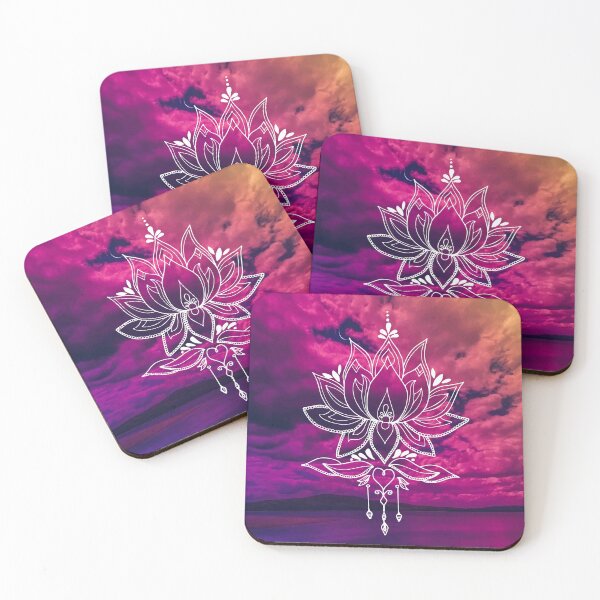 Item preview, Purple Cloud Mandala Flower Abstract Sky designed and sold by djal-lk.