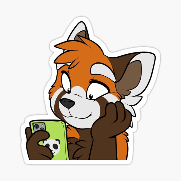Item preview, Red Panda Phone designed and sold by GatorBites.