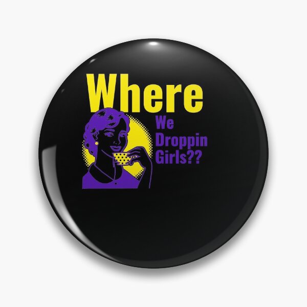 Item preview, Cool where we droppin girls (gaming design)  designed and sold by Slangt-shirt.