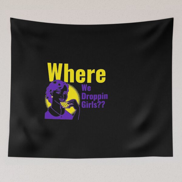 Item preview, Cool where we droppin girls (gaming design)  designed and sold by Slangt-shirt.