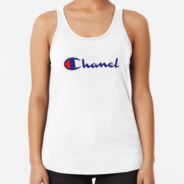 Chanel parody Racerback Tank Top