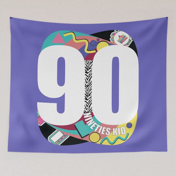 Item preview, 90s Kids - Retro Merch designed and sold by WaltTheAdobeGuy.