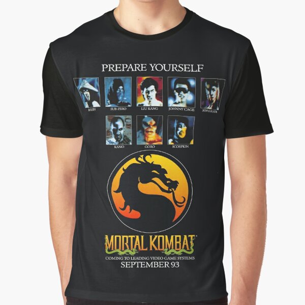 Mortal kombat deals t shirt gamestop