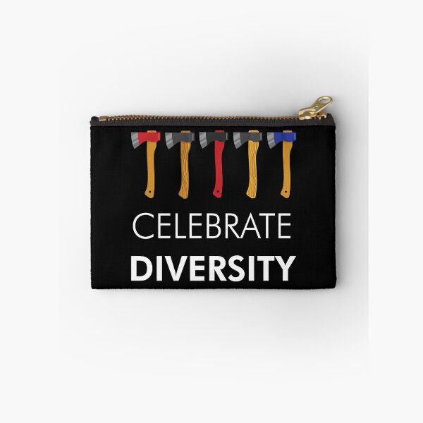 Item preview, Axe Throwing Celebrate Diversity designed and sold by funnierthanthou.