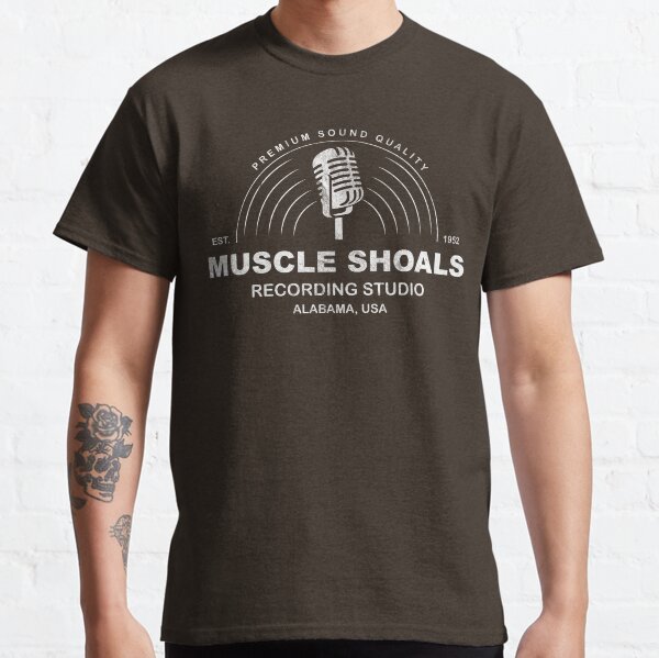 Muscle Shoals Recording Studio Distressed (Officiel) T-shirt classique