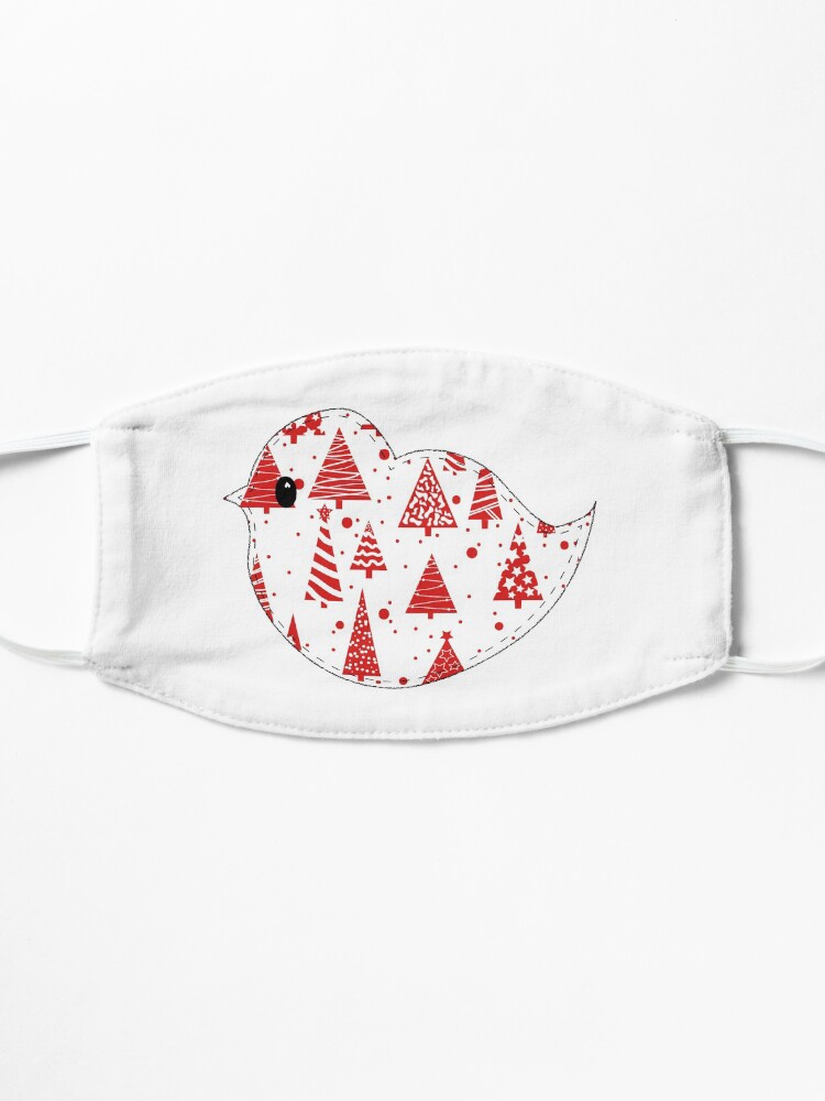 Alternate view of Christmas Robin Mask