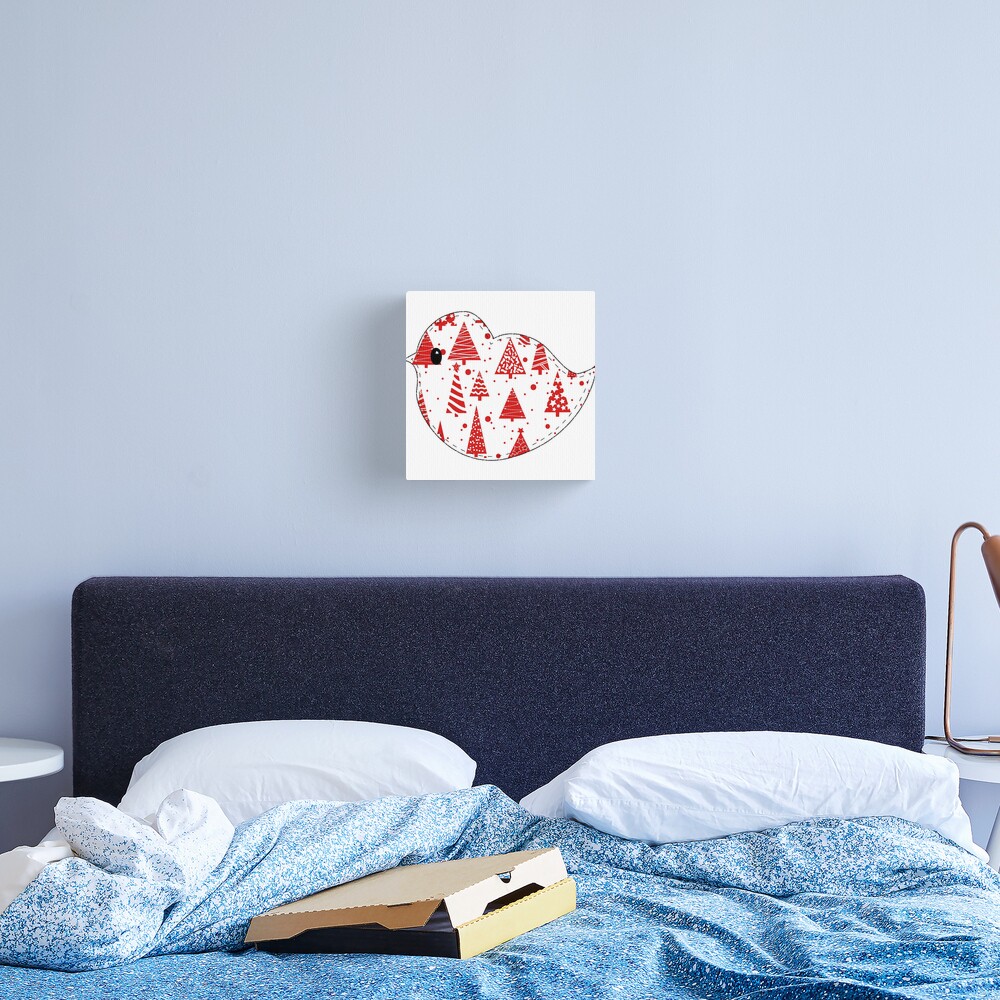 Christmas Robin Canvas Print