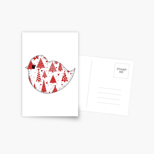 Christmas Robin Postcard