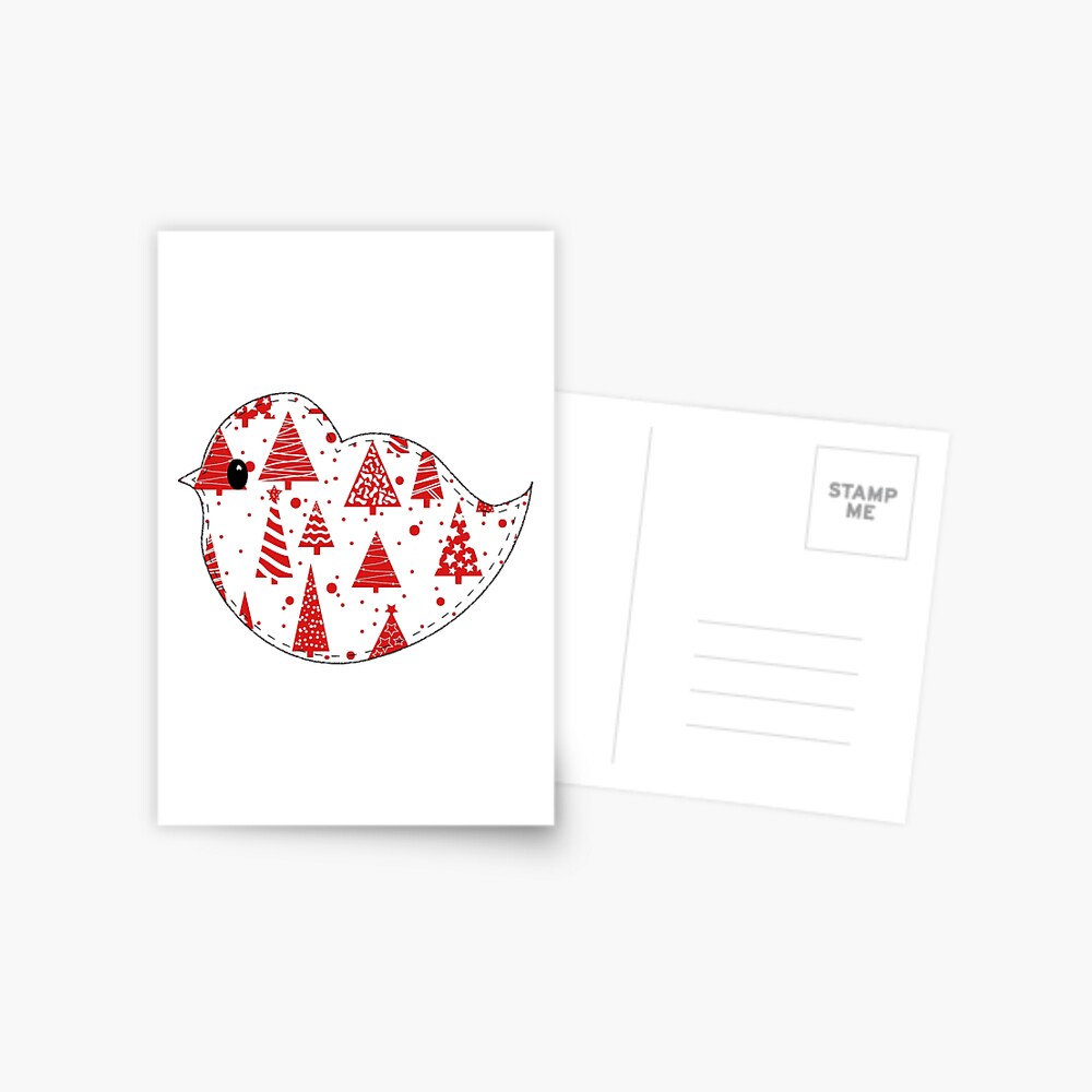 Christmas Robin Postcard