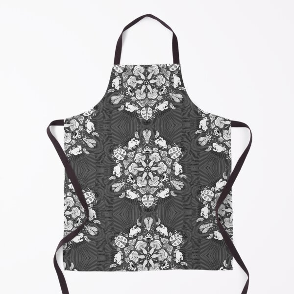 Item preview, Shroom Mandala - Black & White designed and sold by Ughli.
