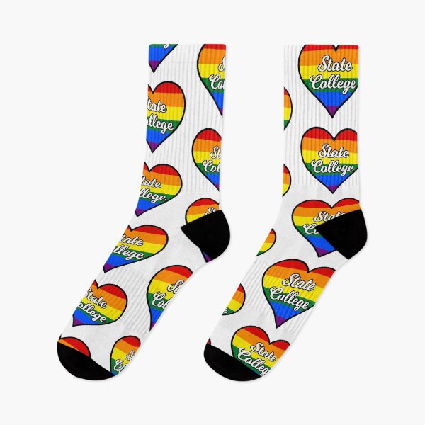 Item preview, State College Pennsylvania Gay Pride Heart designed and sold by fearcity.
