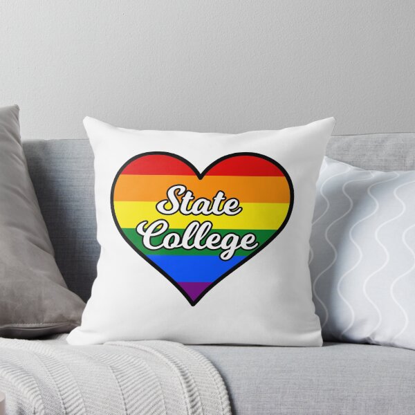 Item preview, State College Pennsylvania Gay Pride Heart designed and sold by fearcity.