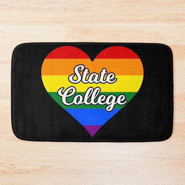 Item preview, State College Pennsylvania Gay Pride Heart designed and sold by fearcity.