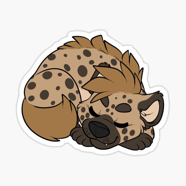 Item preview, Sleeping Hyena designed and sold by GatorBites.