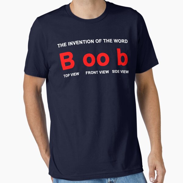 Item preview, The invention of the word Boob White designed and sold by BelfastBoy.
