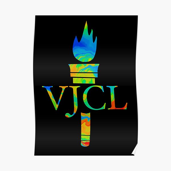 Rainbow VJCL torch Poster