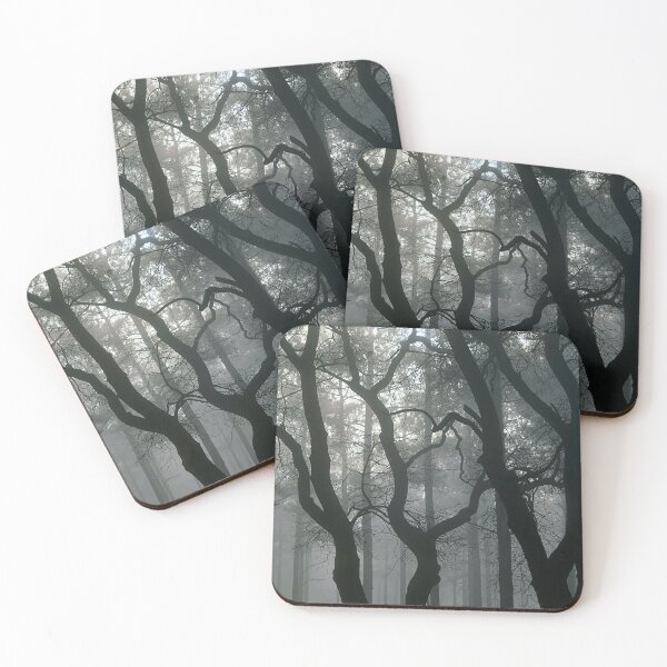 Item preview, Foggy Morning Woods designed and sold by plugsnpixels.