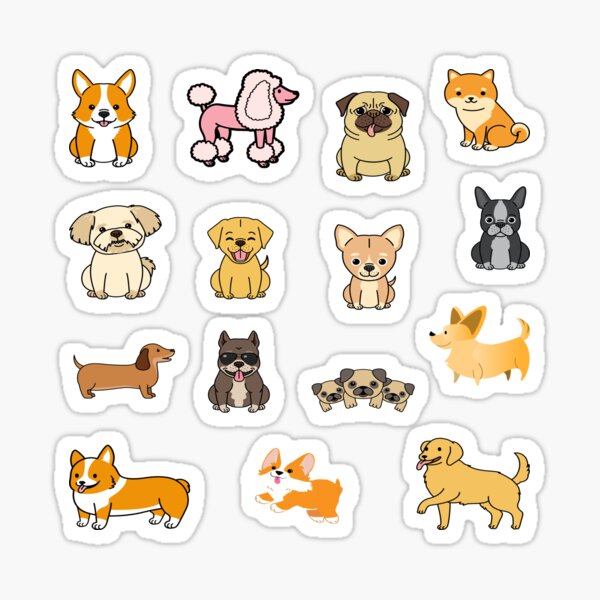 Dog Sticker Pack\