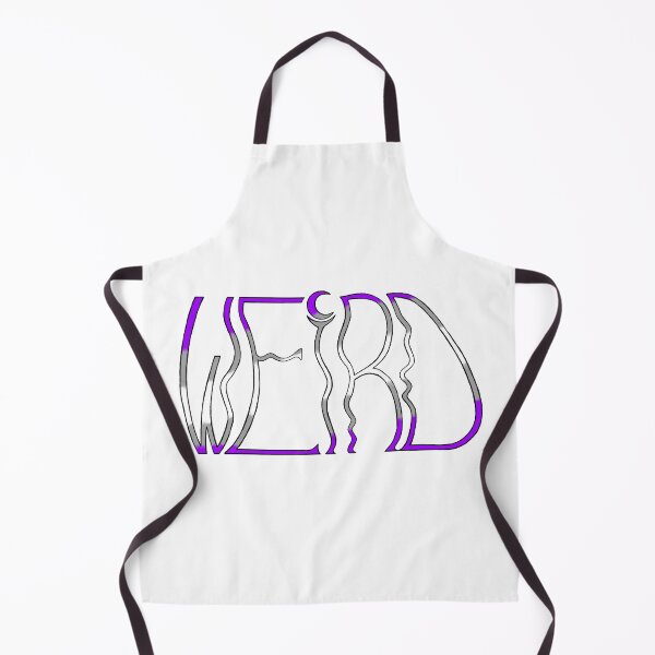 Item preview, Grey-Asexual "Weird" in thin wobbly letters designed and sold by WeirdArtsyLou.