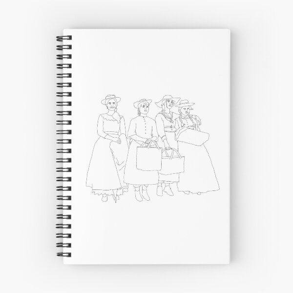 Item preview, march sisters outline designed and sold by erinb-art.