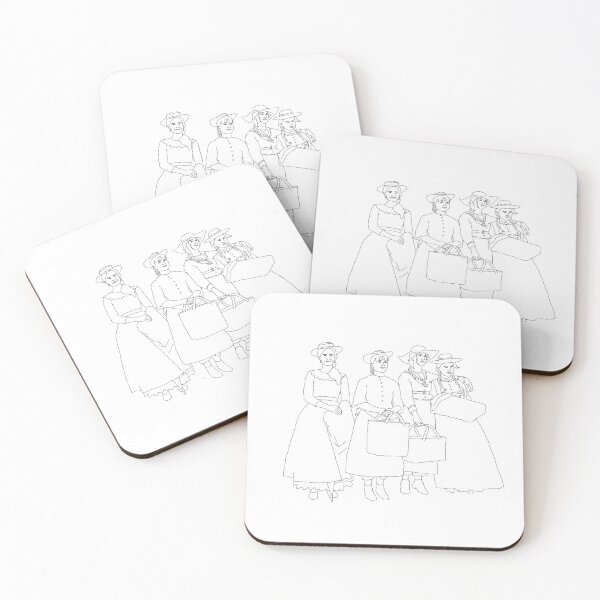 Item preview, march sisters outline designed and sold by erinb-art.