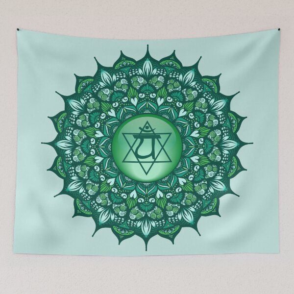 Item preview, Heart Mandala Chakra designed and sold by serenaking.