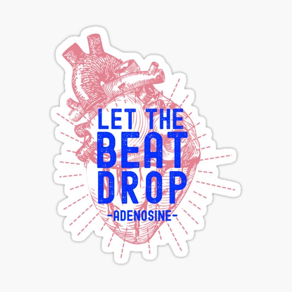 Let the Beat Drop Sticker 