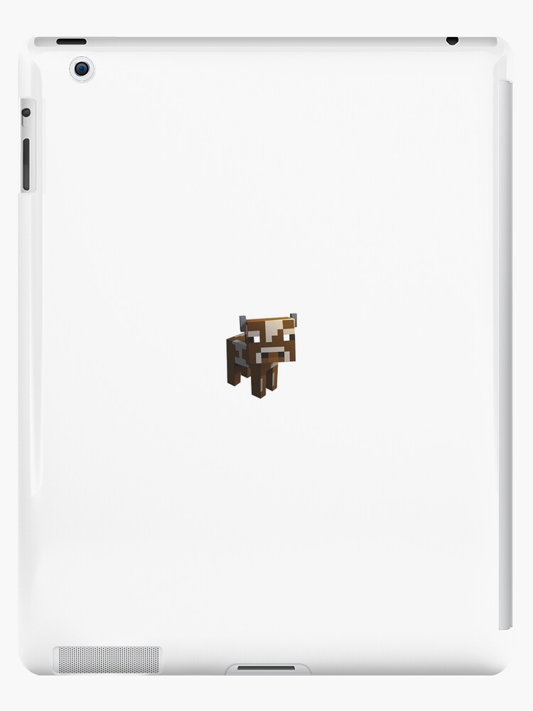 Coque Et Skin Adhesive Ipad Vache Minecraft Bebe Par Katherine76 Redbubble