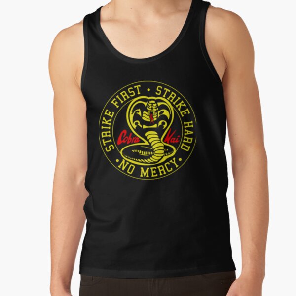 Cobra Kai Vintage Tri-Blend Shirt ,Cobra Kai Karate Kid Inspired Kids Tank Top
