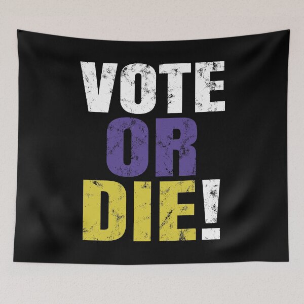 Item preview, Vote or die designed and sold by T-DESIGNEDZ.