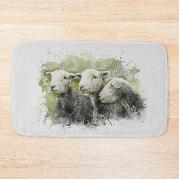 Item preview, Three Herdys Watercolour Photograph designed and sold by Jane Stanley Photography.