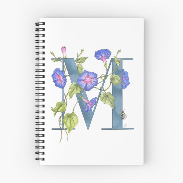 Item preview, M is for Morning Glory designed and sold by Theodora Gould.