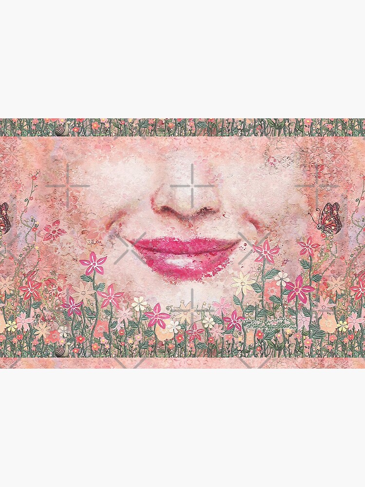 “Grow” (garden, earth) painting - “Smile” Fine Art series by CaraSonrisa