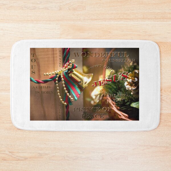 Item preview, "Unto us a Child is born" Bible Verse designed and sold by LindaCooke.