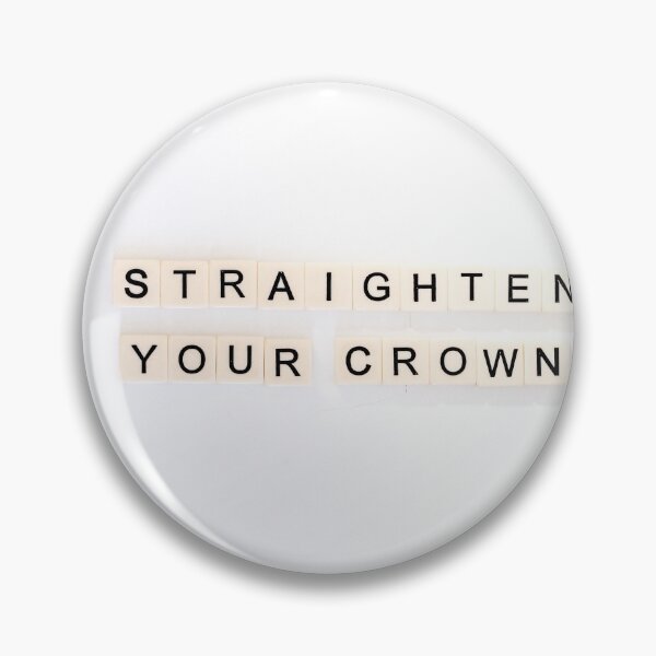 Item preview, Straighten Your Crown  designed and sold by newburyboutique.