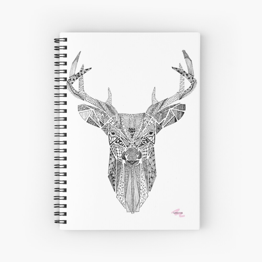 Mr Stag Spiral Notebook