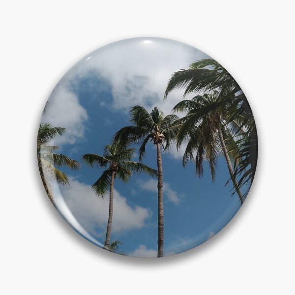 Item preview, Tall Coconut Trees on a Cloudy Day designed and sold by designlee.