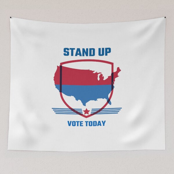 Item preview, Stand Up Vote Today designed and sold by Skaters.