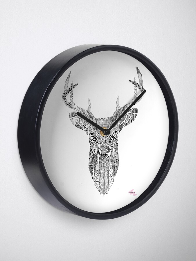 Alternate view of Mr Stag Clock