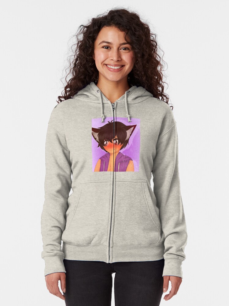 " Aphmau Aaron" Zipped Hoodie for Sale by Yusuflakhdar Redbubble