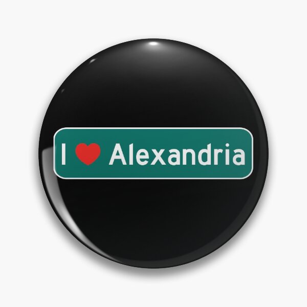 Item preview, I Love Alexandria! designed and sold by DoodleDashCollective.